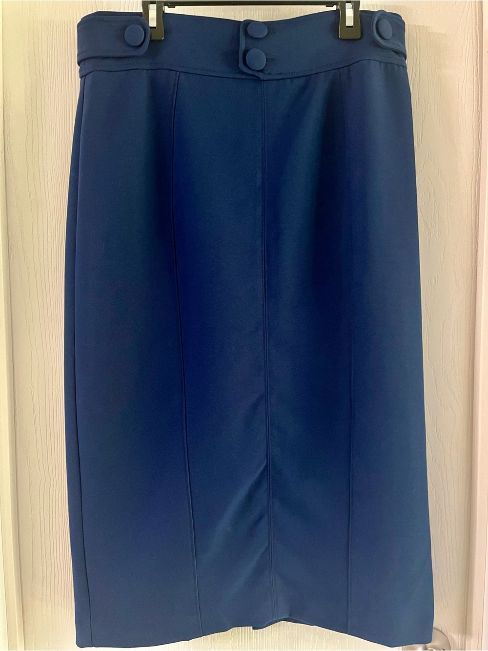 Navy Blue Pencil Skirt NWOT